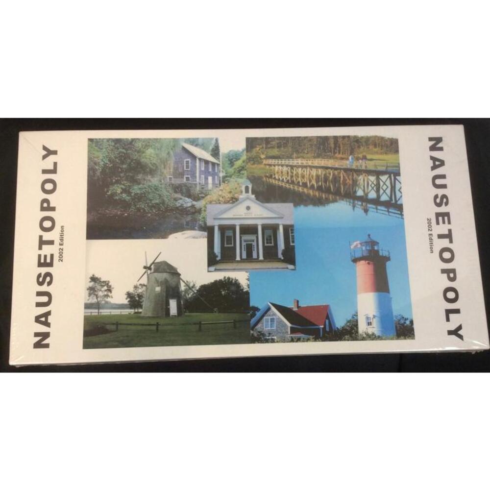 NAUSETOPOLY 2002 Edition Board Game Cape Cod Theme - sealed New